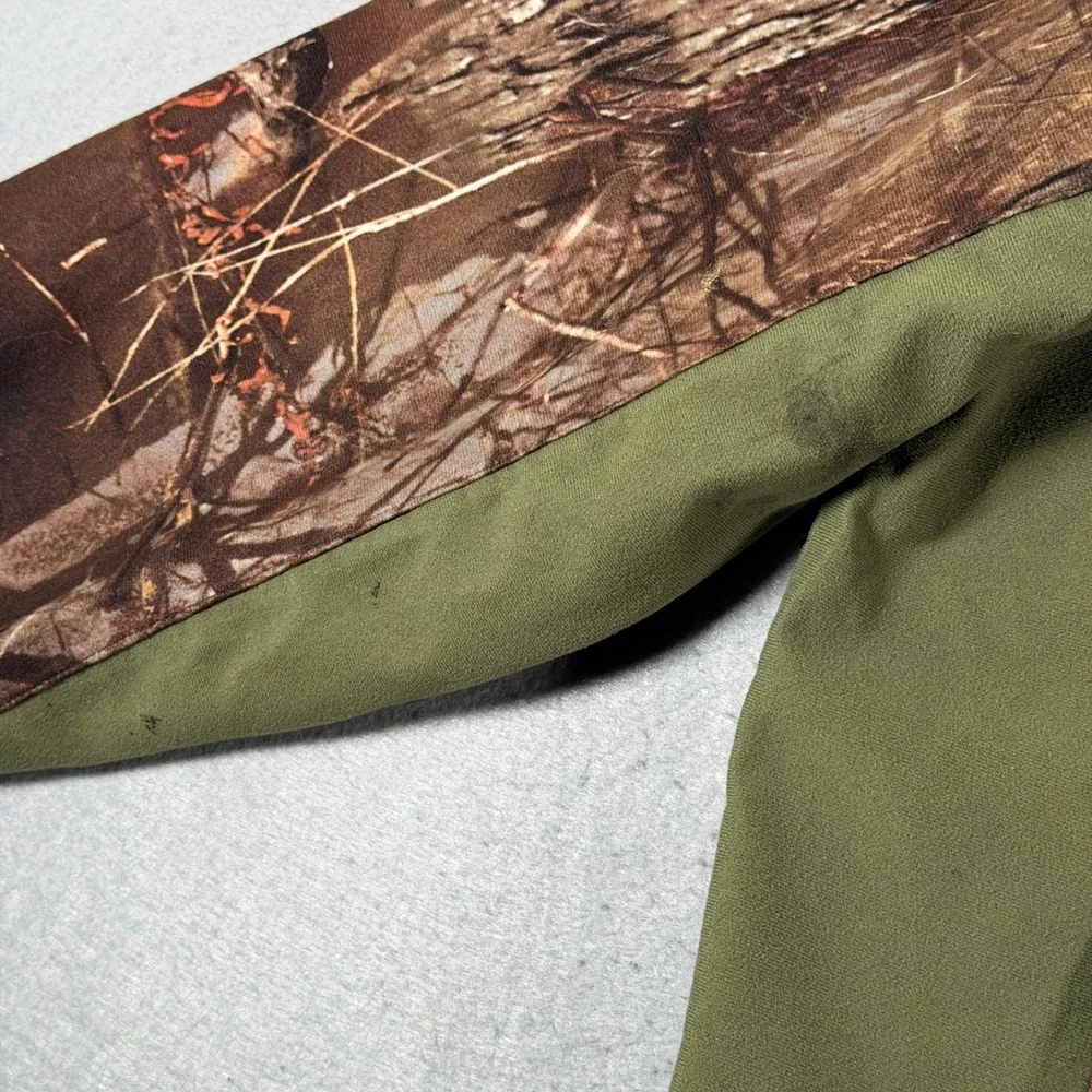 Arctic Shield Men Camo Realtree‎ Hunting Jacket L/G Hooded Water Resistant
